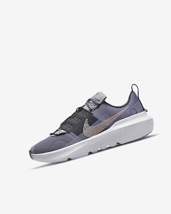 Purple / Grey / Metal Red Brown Girls' Nike Crater Impact Sneakers | UK2899