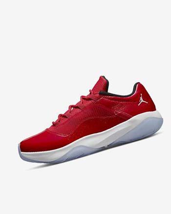 Red / Black / White Men's Nike Air Jordan 11 CMFT Low Basketball Shoes | UK5566