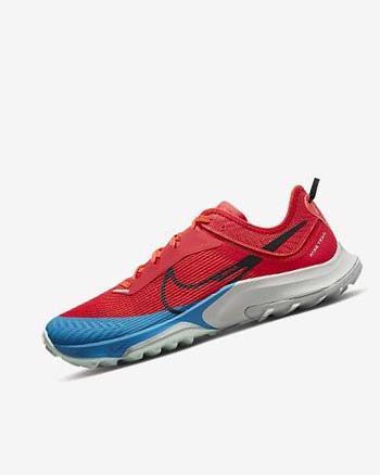 Red / Orange / Blue / Black Men's Nike Air Zoom Terra Kiger 8 Trail Running Shoes | UK4758