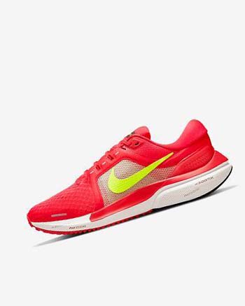 Red / Red / White Men's Nike Air Zoom Vomero 16 Running Shoes | UK2639