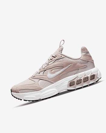 Rose / Pink / Black / White Women's Nike Zoom Air Fire Sneakers | UK2497