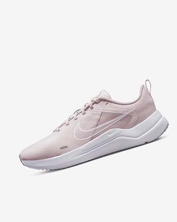 Rose / Pink / White Women's Nike Downshifter 12 Running Shoes | UK1171