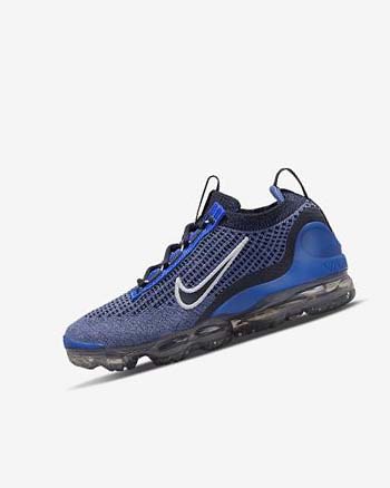 Royal / White / Dark Grey / Black Boys' Nike Air VaporMax 2021 FK Sneakers | UK1111