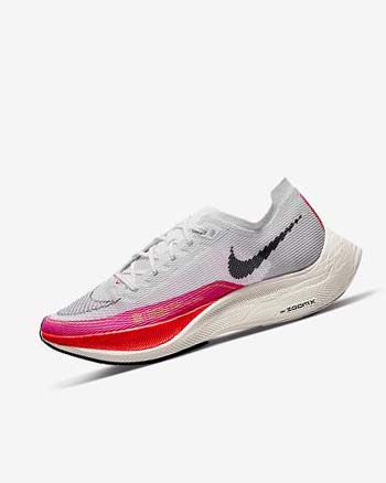 White / Black / Black / Black Women's Nike ZoomX Vaporfly Next% 2 Running Shoes | UK2404