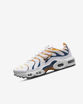 White / Black Boys' Nike Air Max Plus Sneakers | UK2523