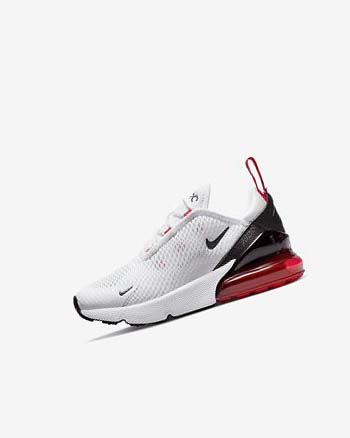 White / Black / Red / Grey Boys' Nike Air Max 270 Casual Shoes | UK5354