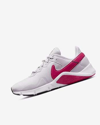 White / Blue / Pink Women's Nike Legend Essential 2 Training Shoes | UK2543