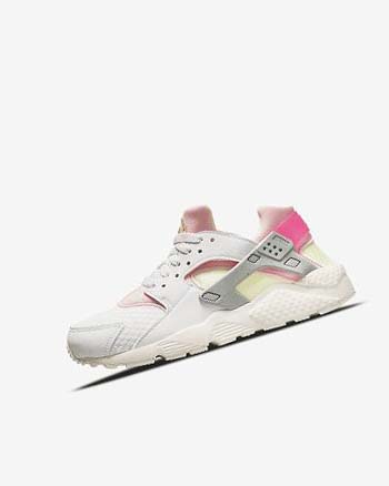 White Girls' Nike Huarache Run Shoes | UK2599