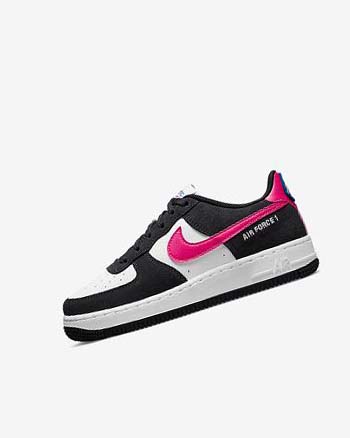 White / Pink Boys' Nike Air Force 1 LV8 Sneakers | UK4734