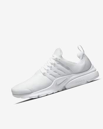 White / Platinum Men's Nike Air Presto Sneakers | UK5431