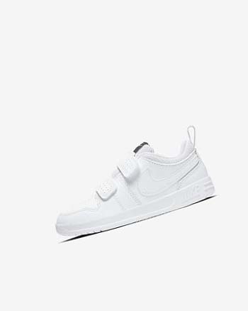 White / Platinum / White Boys' Nike Pico 5 Shoes | UK3167