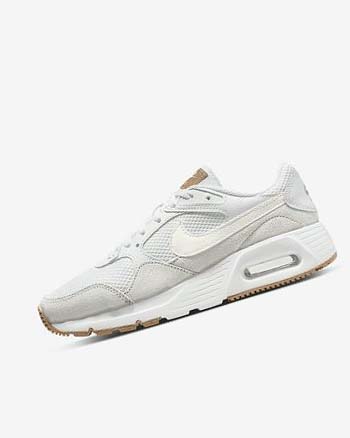 White / Platinum Women's Nike Air Max SC Sneakers | UK5066