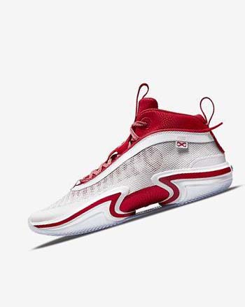 White / Red / White Men's Nike Air Jordan XXXVI SE Kia 'Global Game' Basketball Shoes | UK5047