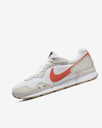 White / White / Black / Orange Women's Nike Venture Runner Sneakers | UK2249