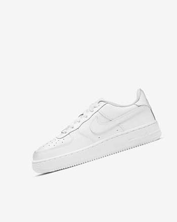 White / White Boys' Nike Air Force 1 LE Sneakers | UK3108