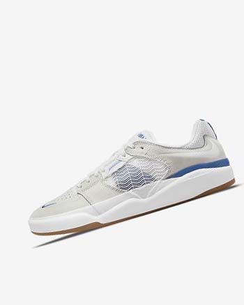 White / White / Royal / White Men's Nike SB Ishod Wair Skate Shoes | UK2681