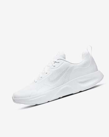 White / White / White Women's Nike Wearallday Sneakers | UK2677