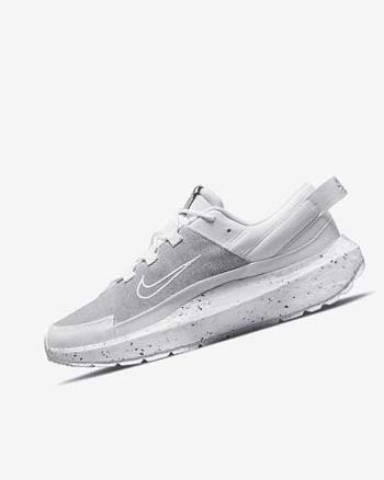 White / White Women's Nike Crater Remixa Sneakers | UK2355