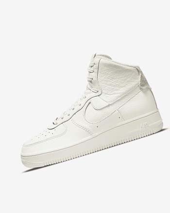 White Women's Nike Air Force 1 Sculpt Sneakers | UK4666