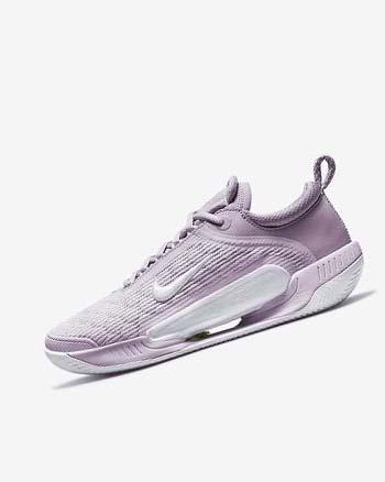 White Women's Nike Court Zoom NXT Tennis Shoes | UK4512