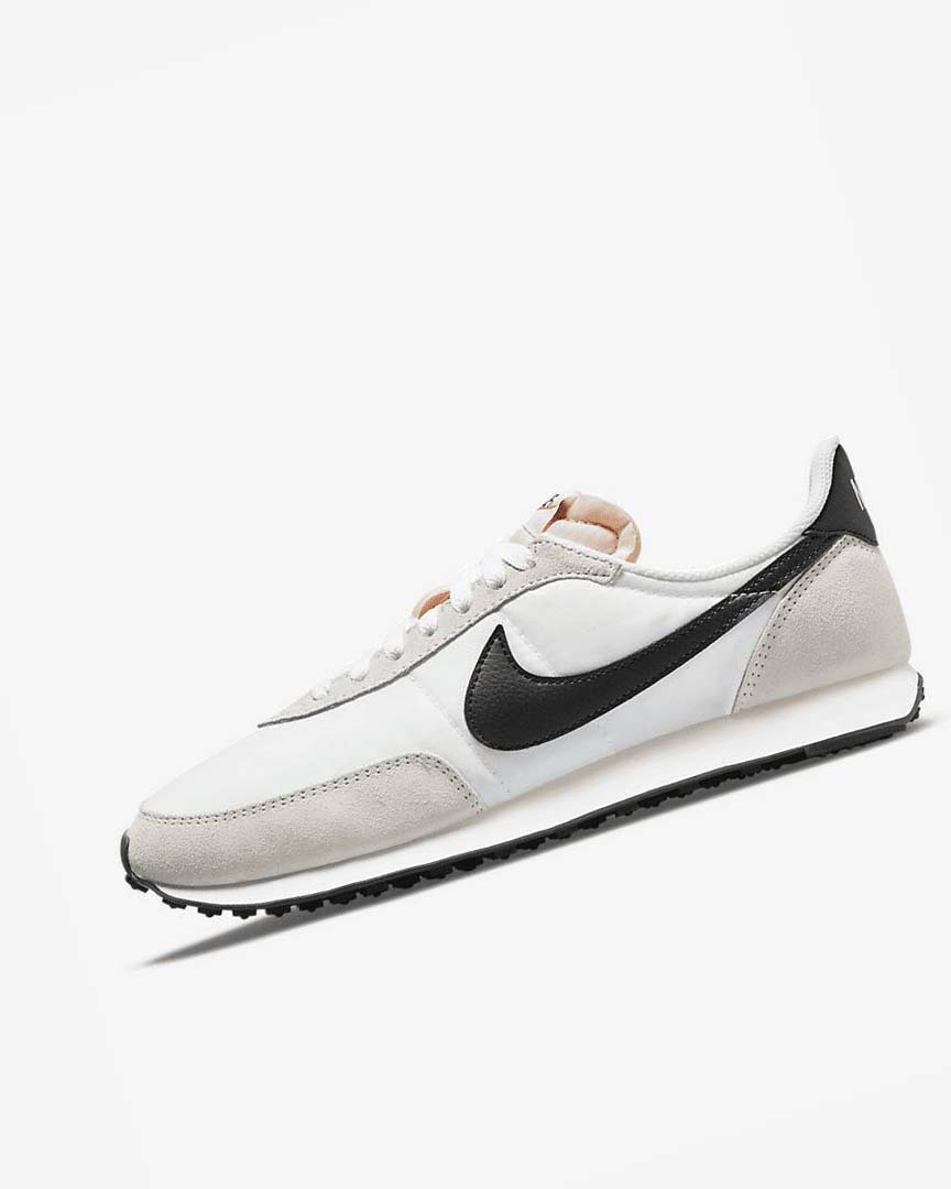 Beige / White / Black Men\'s Nike Waffle Trainer 2 Casual Shoes | UK4927