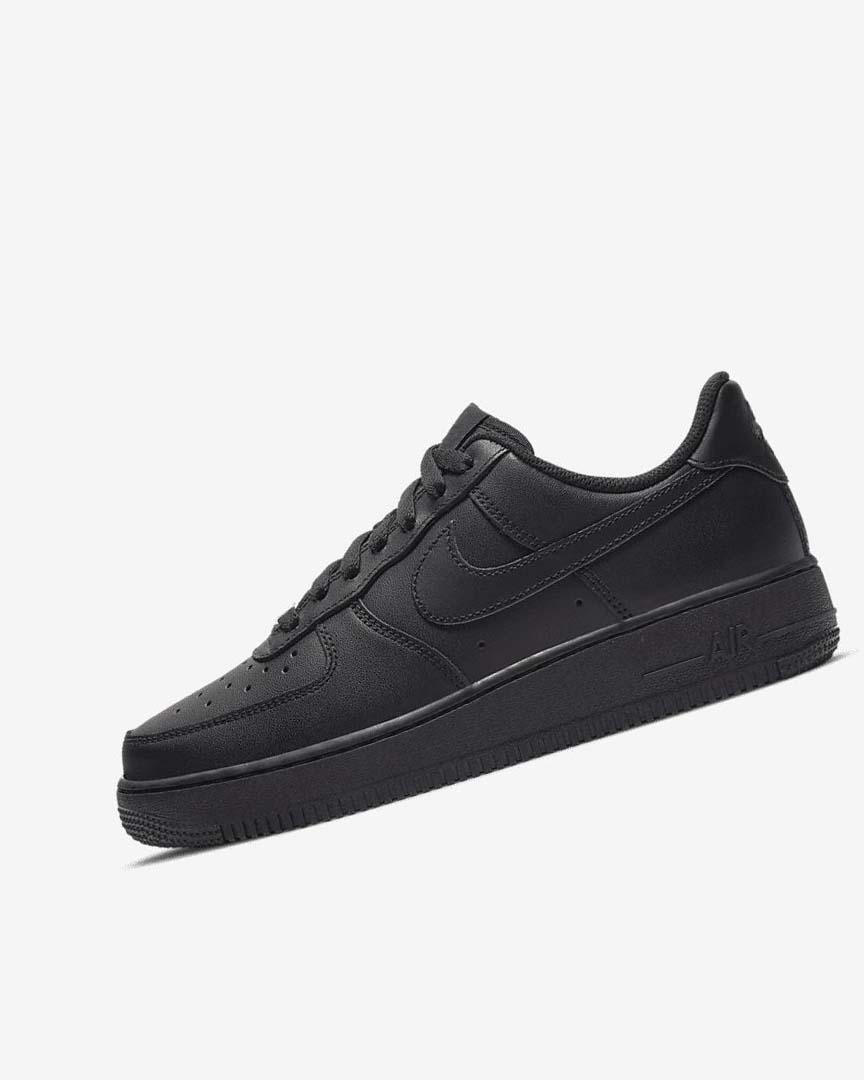 Black / Black / Black / Black Women\'s Nike Air Force 1 \'07 Sneakers | UK3110