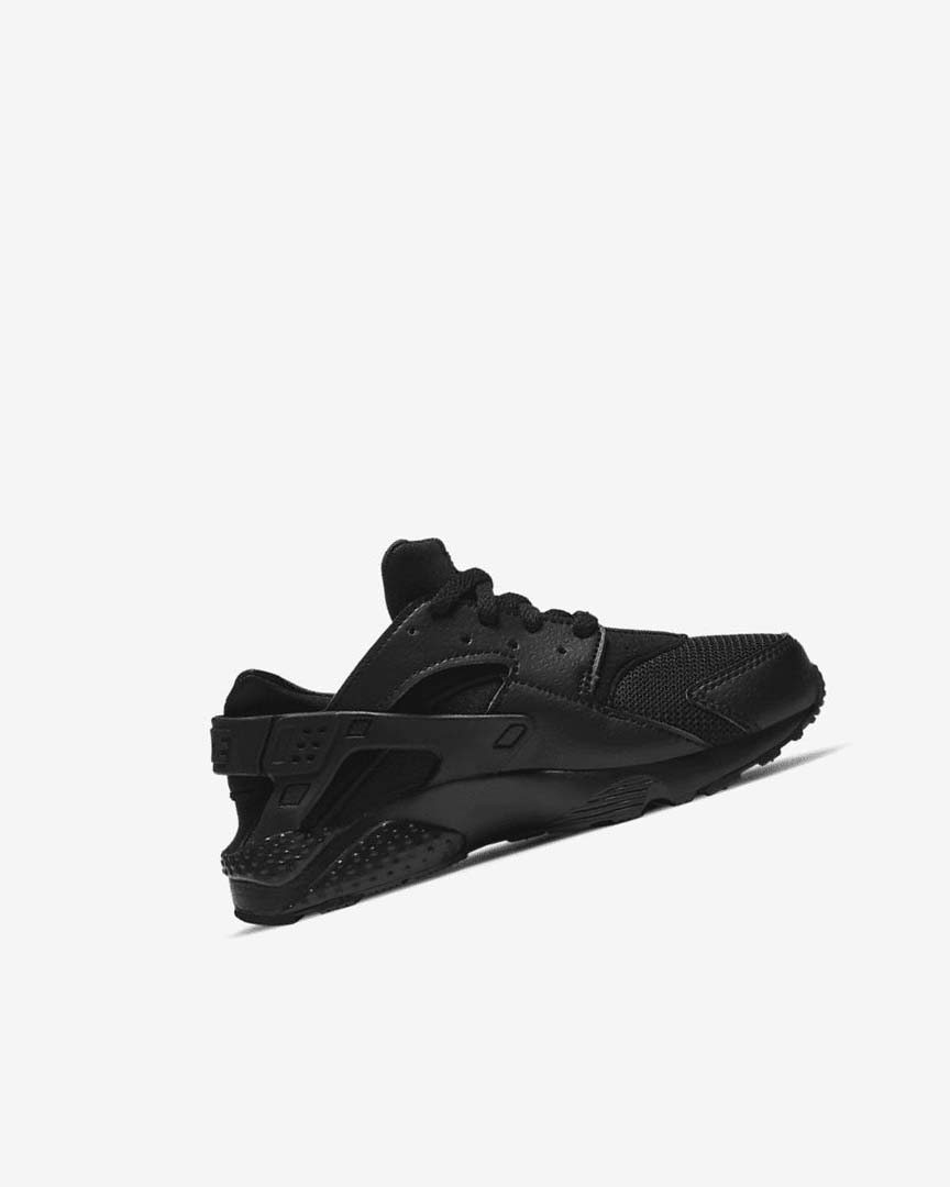 Black / Black / Black Boys' Nike Huarache Run Shoes | UK1165