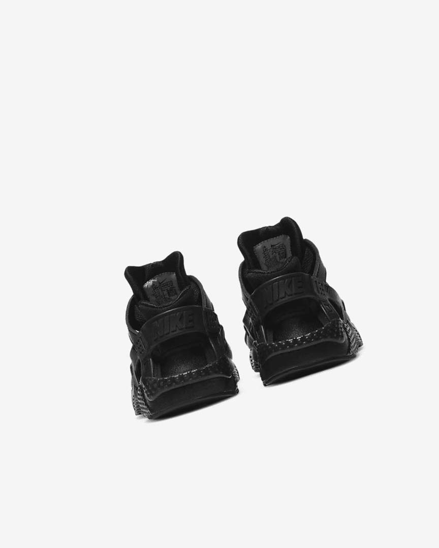 Black / Black / Black Boys' Nike Huarache Run Shoes | UK1165