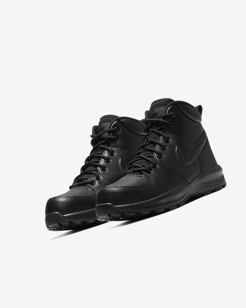 Black / Black / Black Boys' Nike Manoa LTR Boots | UK2751