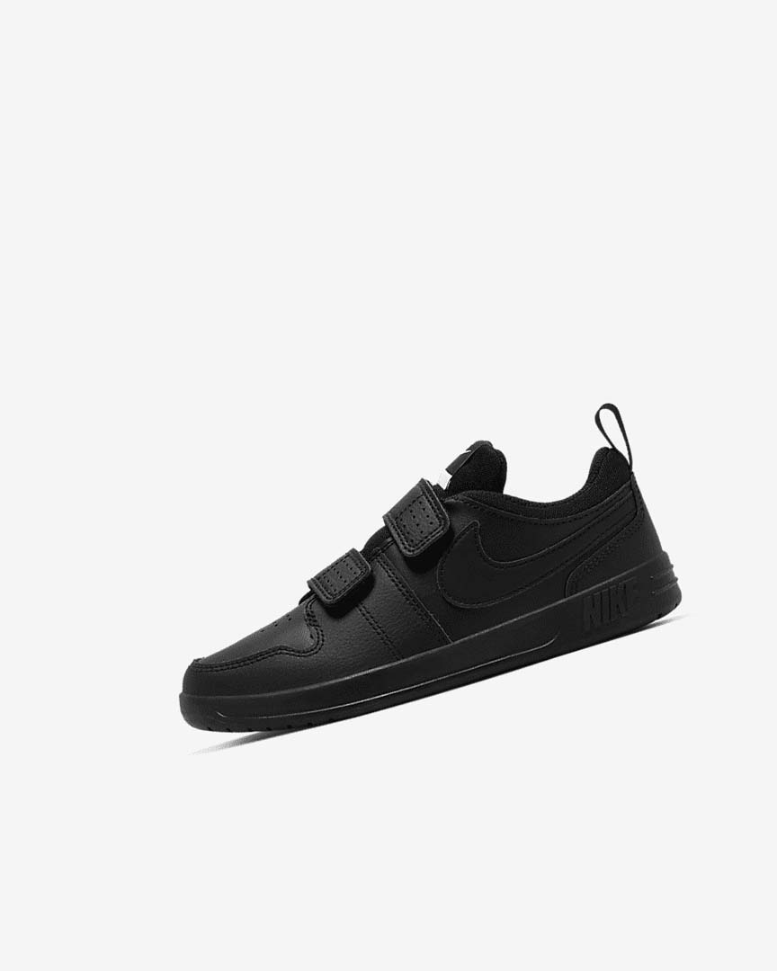 Black / Black / Black Girls\' Nike Pico 5 Shoes | UK5440