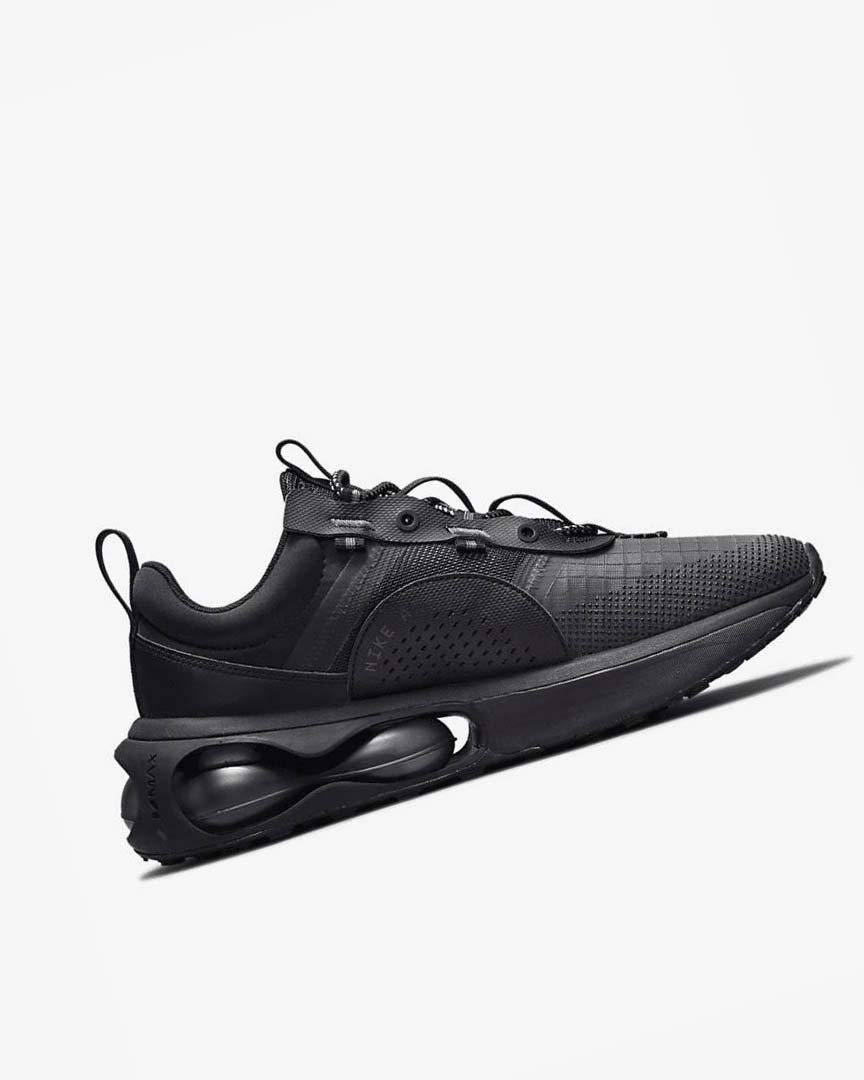 Black / Black / Black Men's Nike Air Max 2021 Casual Shoes | UK2316