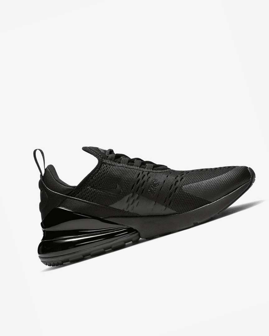 Black / Black / Black Men's Nike Air Max 270 Casual Shoes | UK2541