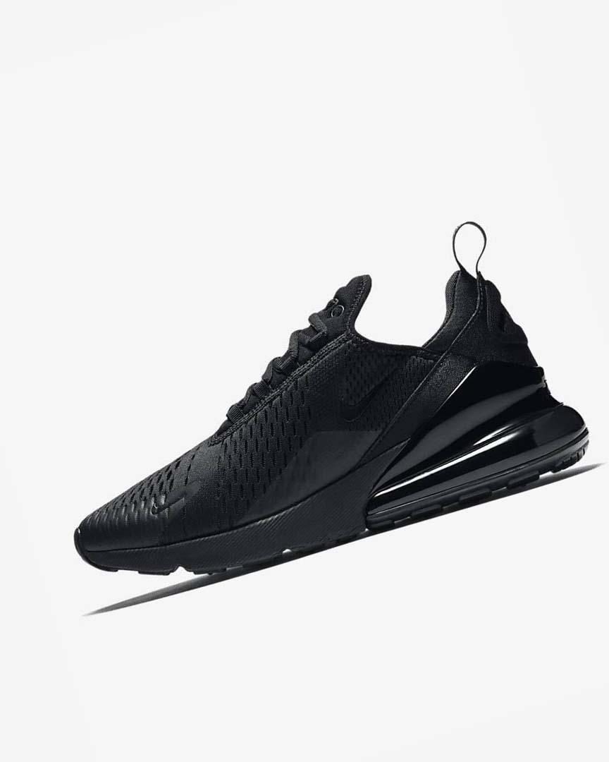 Black / Black / Black Men\'s Nike Air Max 270 Casual Shoes | UK2541