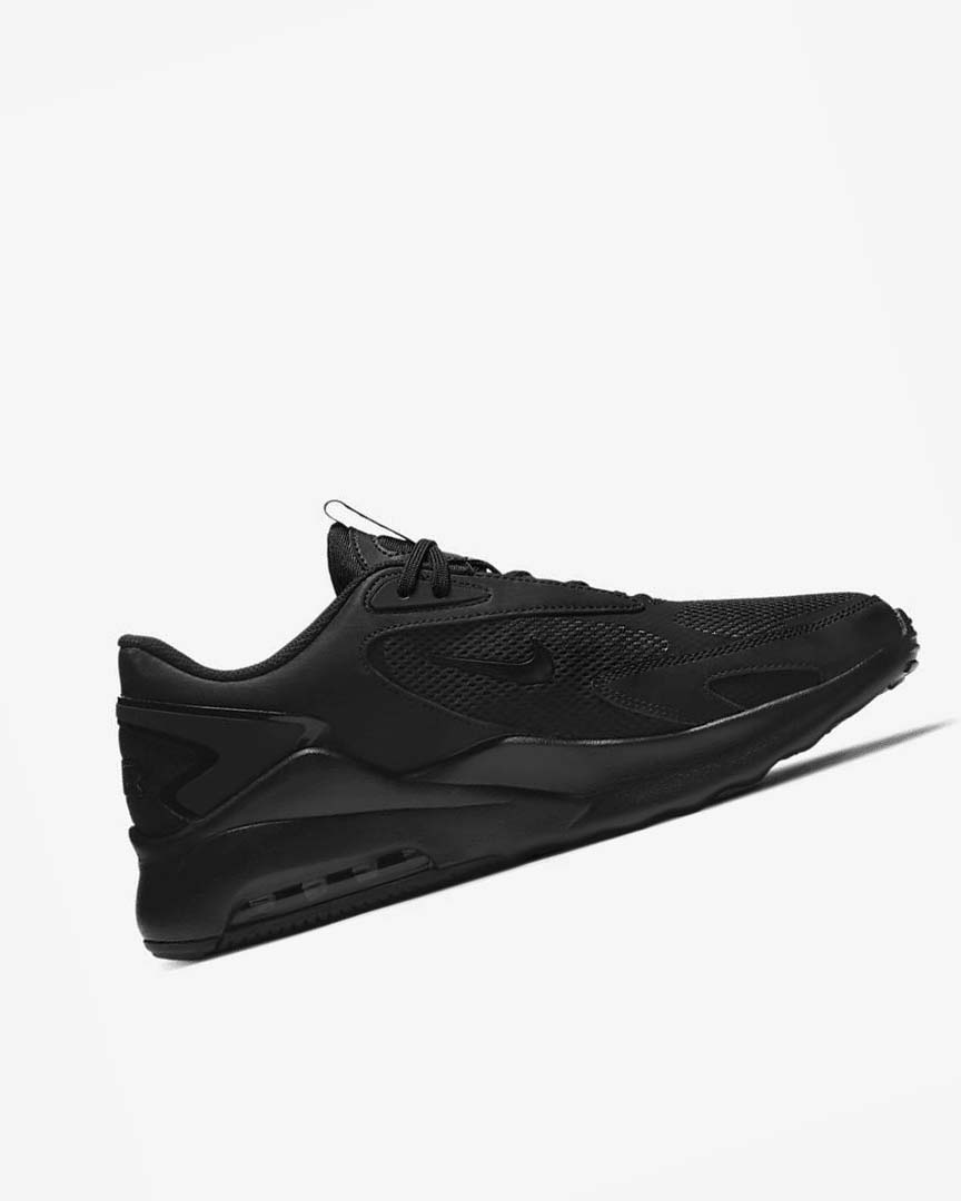 Black / Black / Black Men's Nike Air Max Bolt Sneakers | UK2931