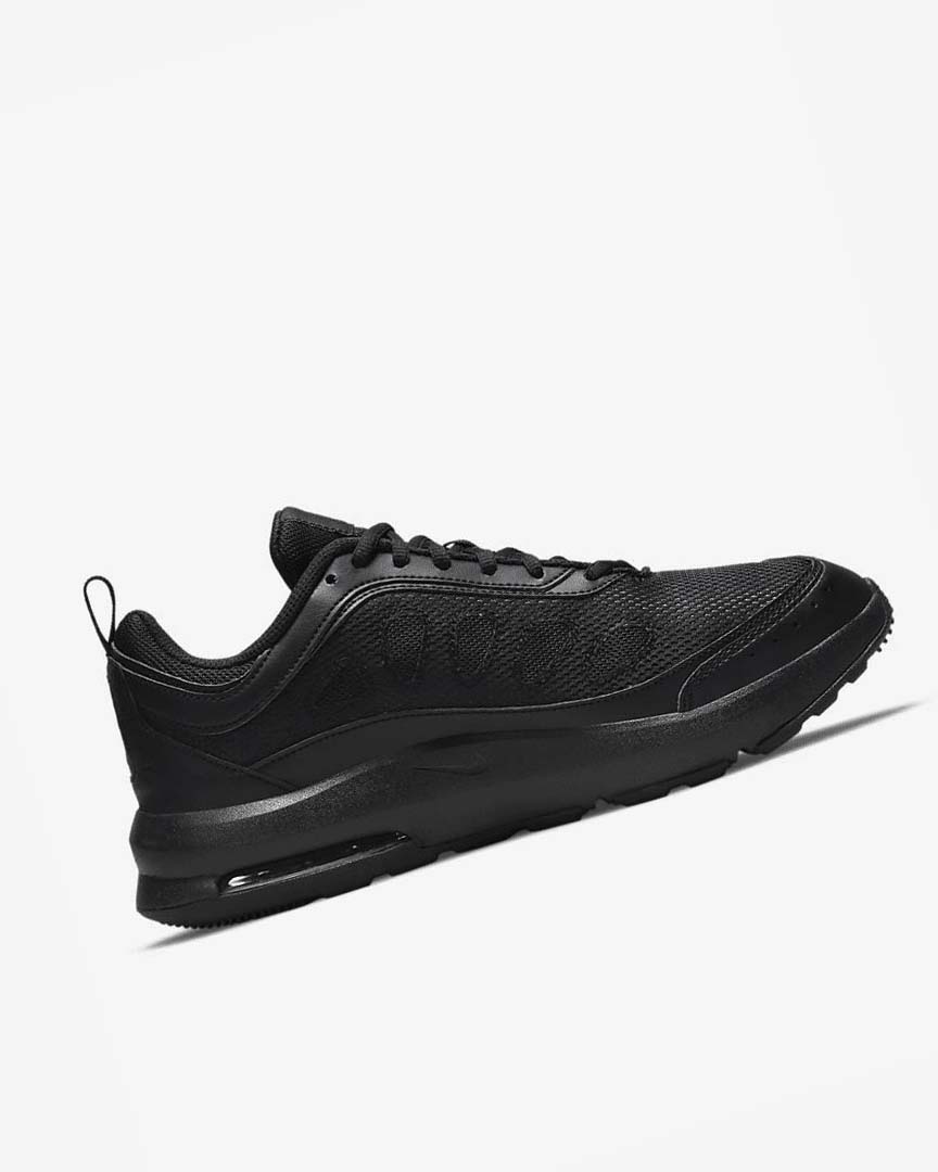 Black / Black / Black Men's Nike Air Max AP Sneakers | UK4589