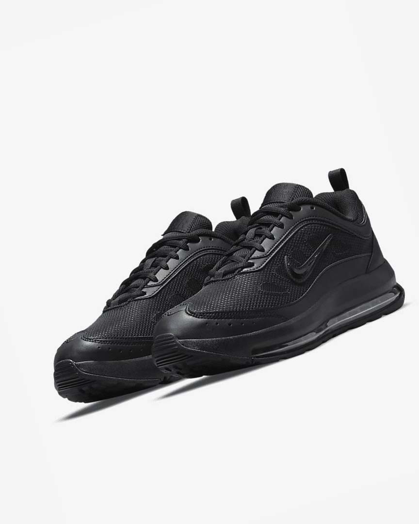 Black / Black / Black Men's Nike Air Max AP Sneakers | UK4589