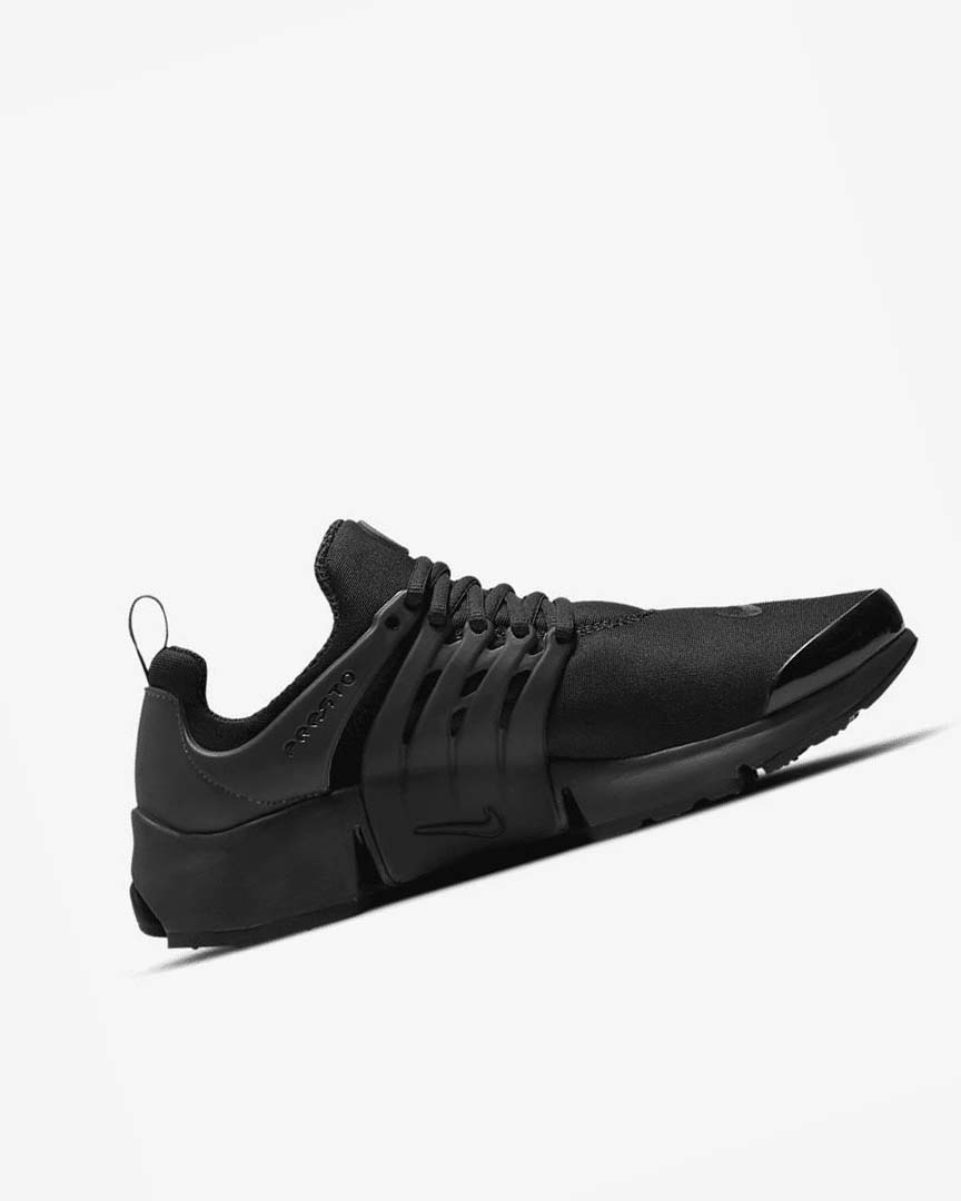 Black / Black / Black Men's Nike Air Presto Sneakers | UK2209