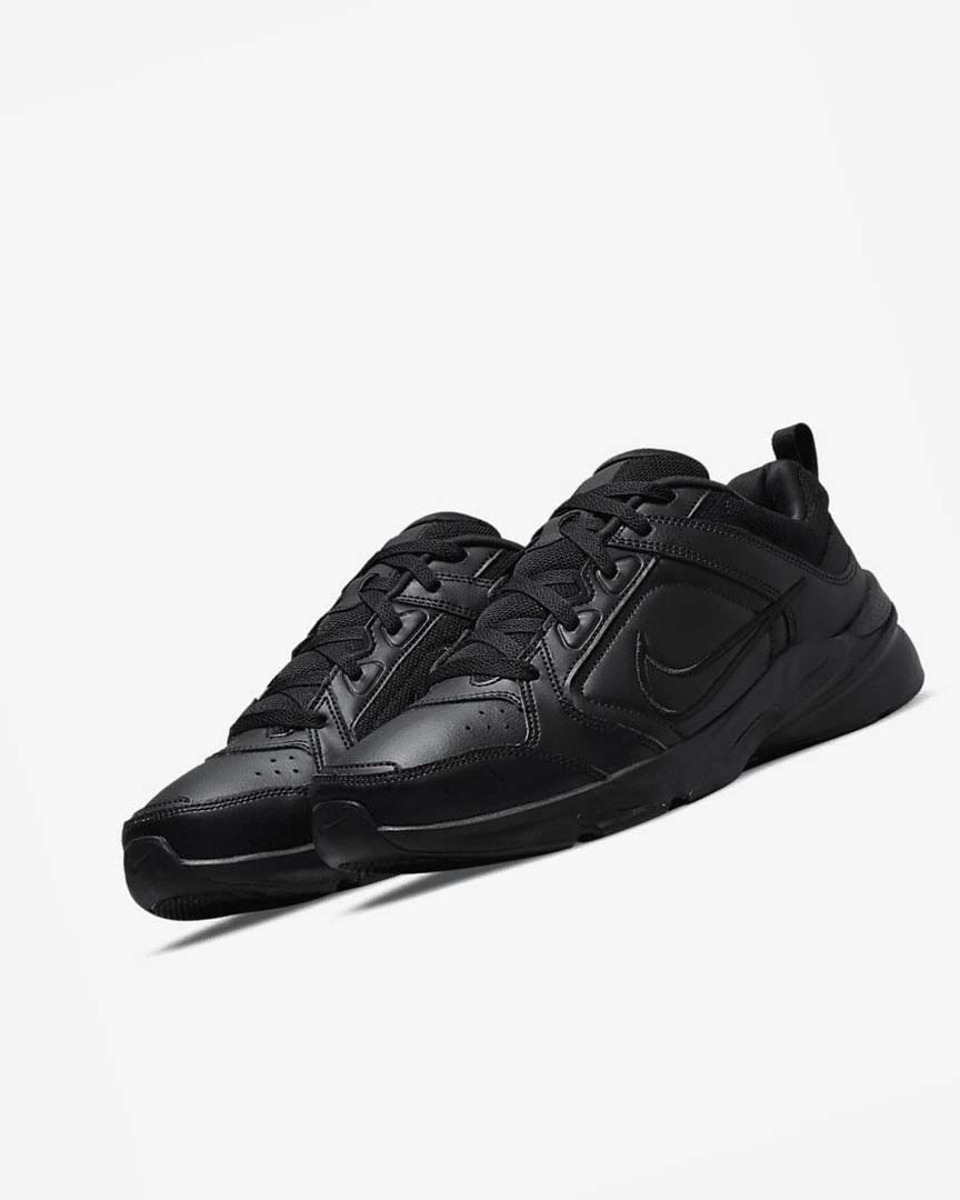 Black / Black / Black Men's Nike Defy All Day Training Shoes | UK3169