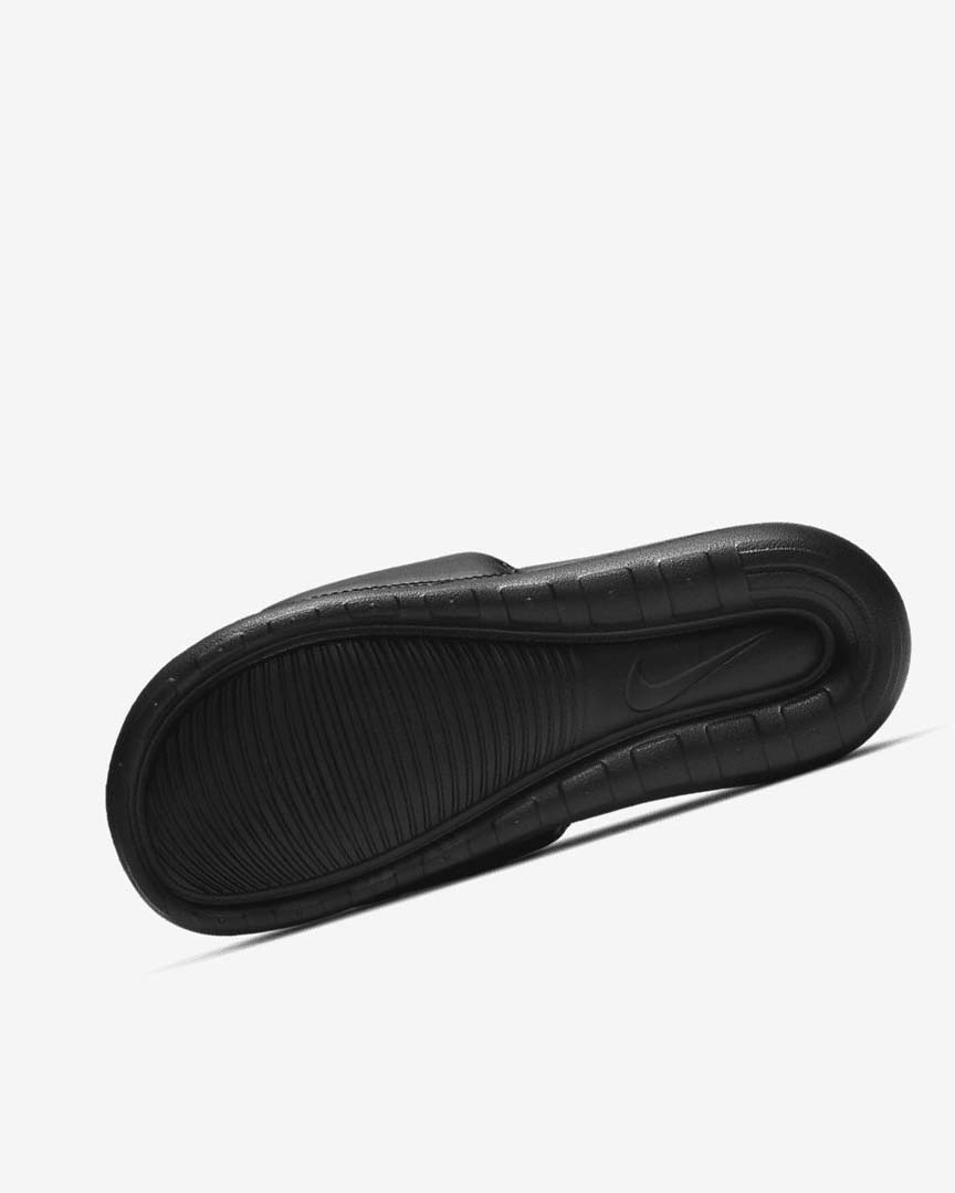 Black / Black / Black Women's Nike Victori One Slides | UK4529