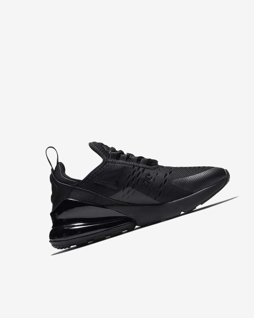 Black / Black Boys' Nike Air Max 270 Casual Shoes | UK2573