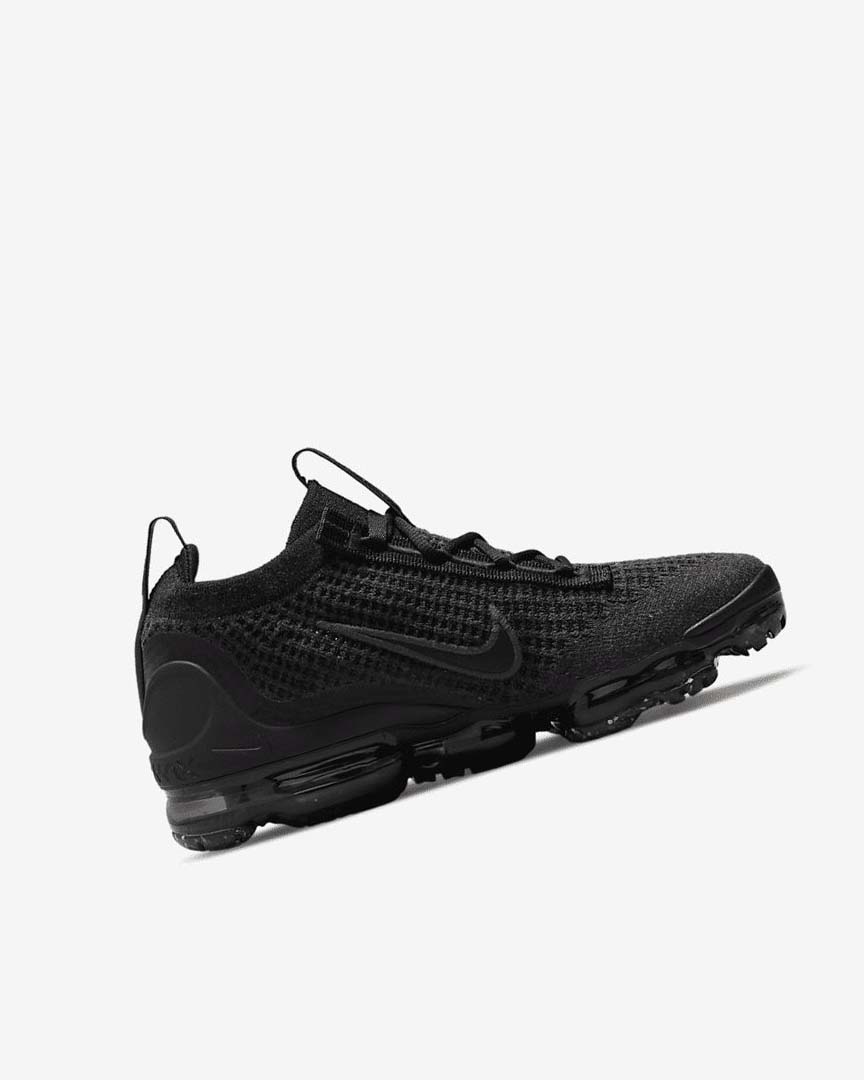 Black / Black / Dark Grey / Black Boys' Nike Air VaporMax 2021 FK Sneakers | UK5133