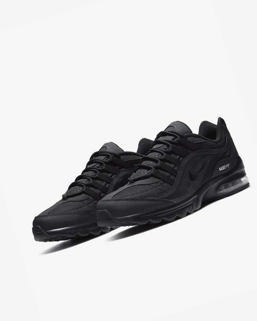 Black / Black / Dark Grey / Black Men's Nike Air Max VG-R Sneakers | UK2669