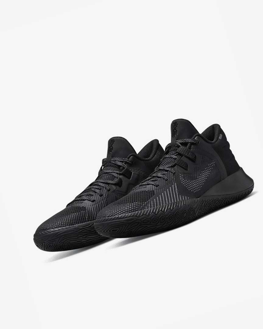 Black / Black / Grey Men's Nike Kyrie Flytrap 5 Basketball Shoes | UK4555