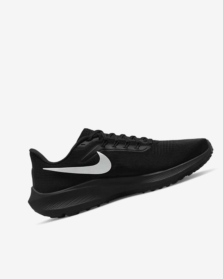 Black / Black / Silver / Black Women's Nike Air Zoom Pegasus 39 Running Shoes | UK3175