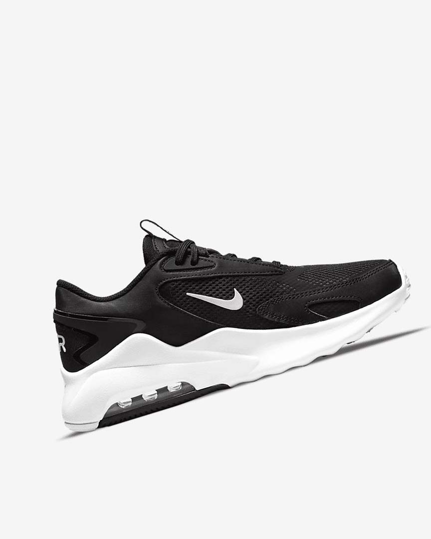 Black / Black / White Women's Nike Air Max Bolt Sneakers | UK2600