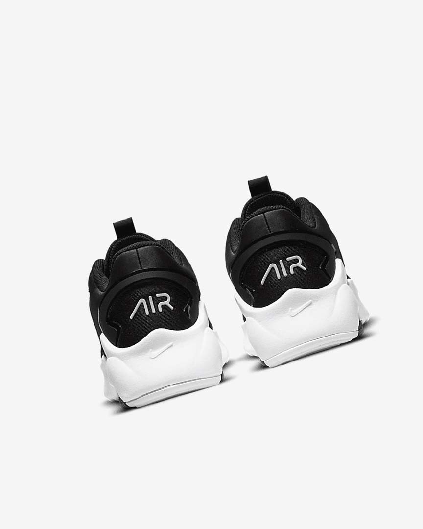 Black / Black / White Women's Nike Air Max Bolt Sneakers | UK2600