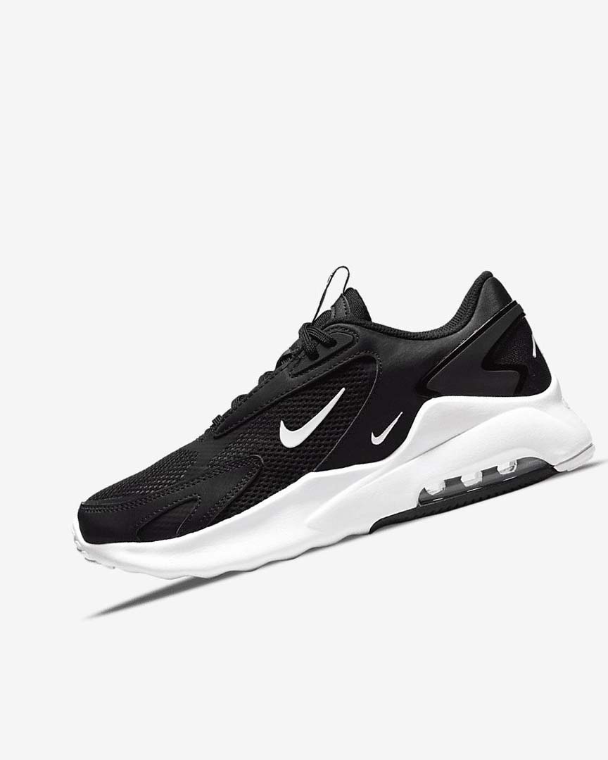 Black / Black / White Women\'s Nike Air Max Bolt Sneakers | UK2600