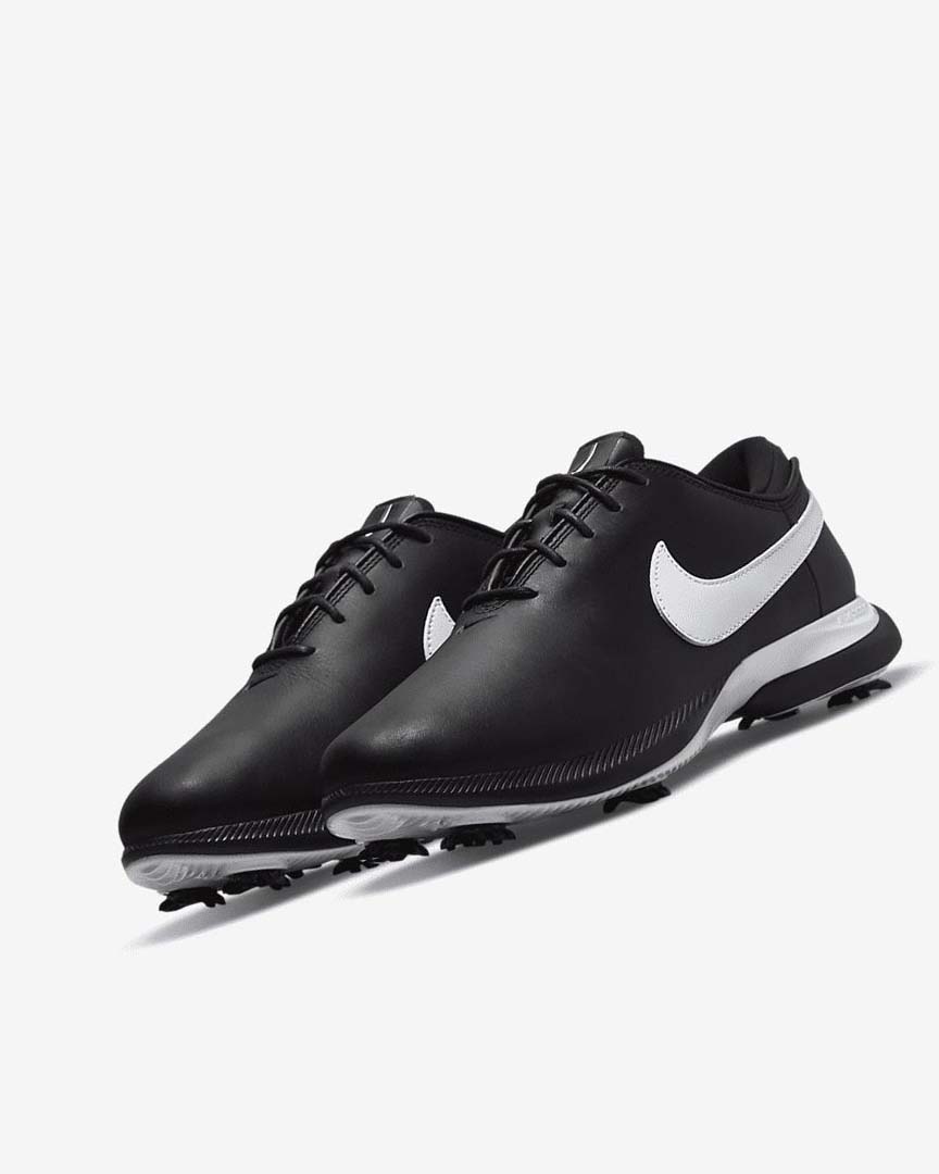 Black / Black / White Women's Nike Air Zoom Victory Tour 2 Golf Shoes | UK2611