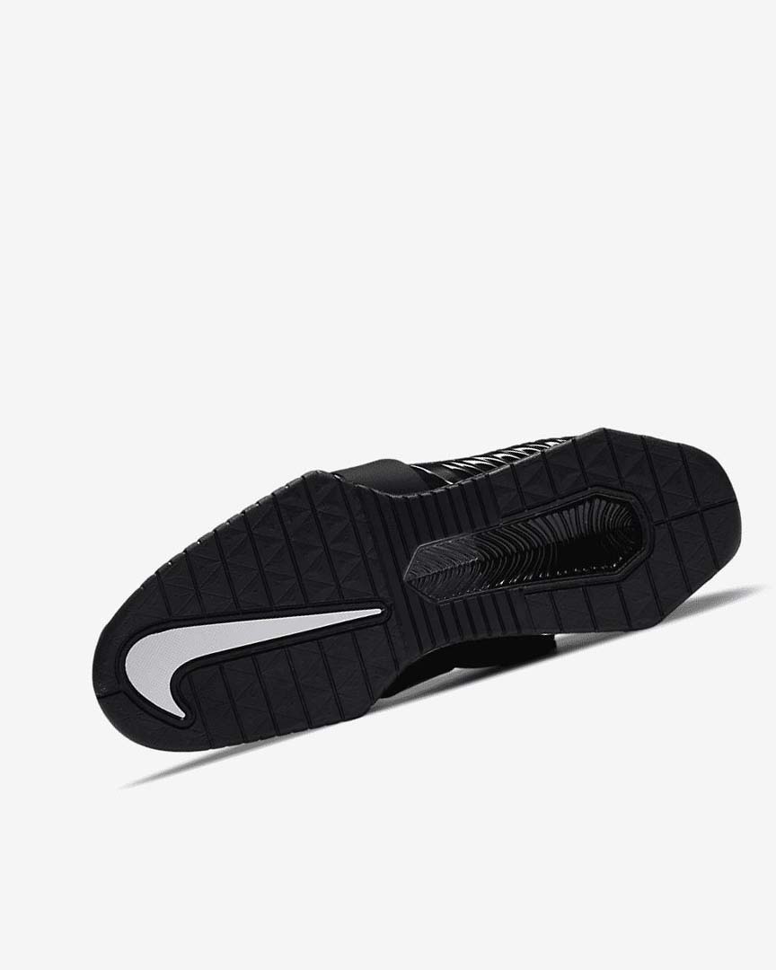 Black / Black / White Women's Nike Romaleos 4 Training Shoes | UK2892