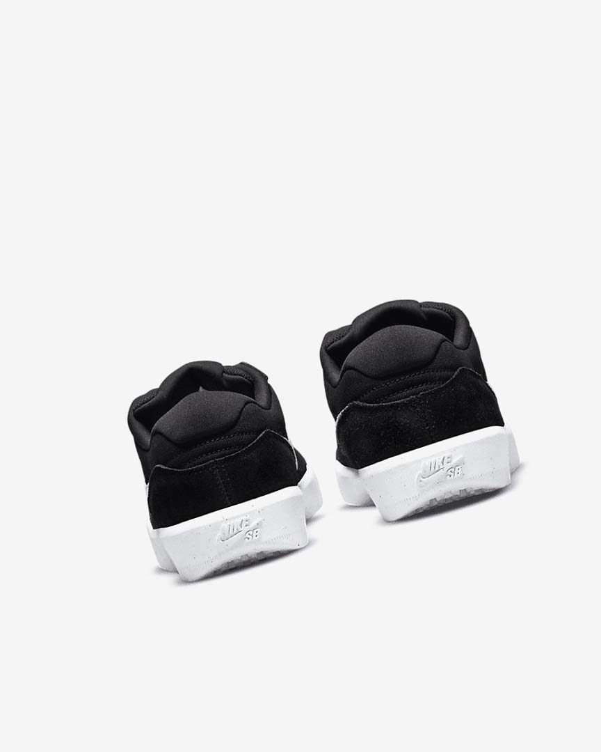 Black / Black / White Women's Nike SB Force 58 Skate Shoes | UK2422